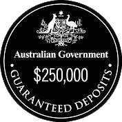 Australian government seal $250,000 guaranteed deposits