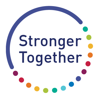Stronger together logo