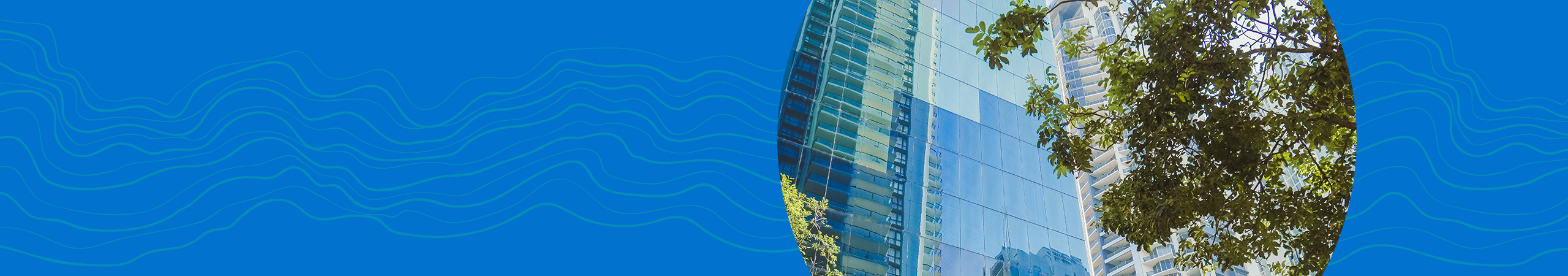 Section heading: 'Our Innovate RAP 2025-2027'. Includes a decorative image of office builds with trees.