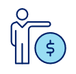 Decorative dollar icon