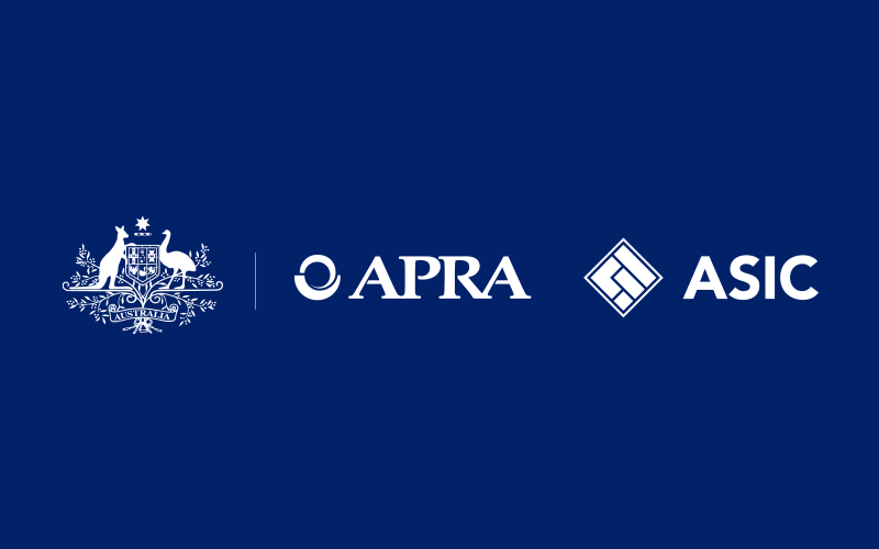 APRA and ASIC logos