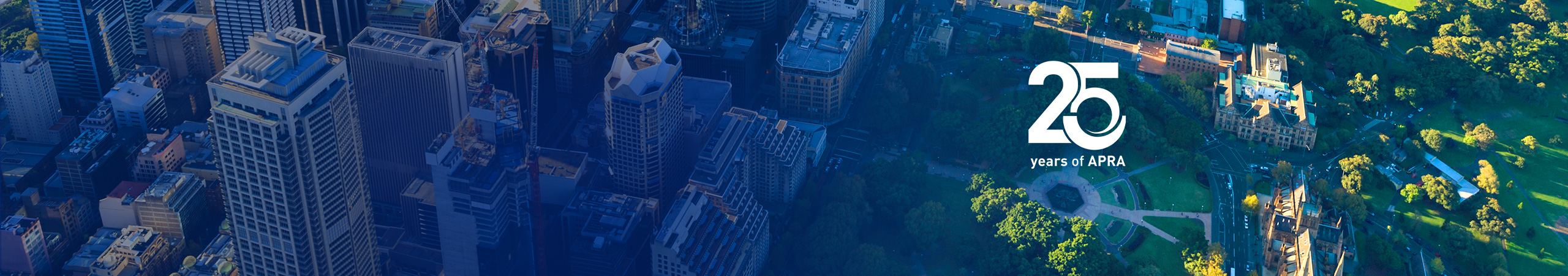 Aerial view of Sydney CBD