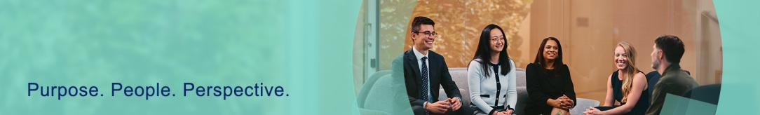 Purpose. People. Perspective.